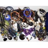 Statement necklaces, bangles and other items Condition Report: Not available for this lot
