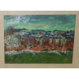 MARY N N ARMOUR RSA RSW Kilmacolm Spring, signed, oil on board, dated, (19)86, 21 x 29cm Condition
