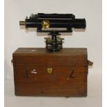 A cased theodolite by J Brown, Glasgow Condition Report: Available upon request