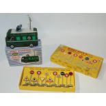 A Dinky 968 BBC TV Roving Eye Vehicle in original box, Dinky 699 Gift Set and Dinky 699 Gift Set
