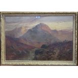 ARNAULT F PIENNE Highland landscape, signed, oil on canvas,50 x 75cm Condition Report: Available