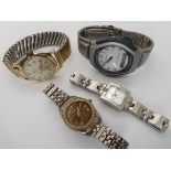 A collection of watches to include a vintage Kered 'watertite' Condition Report: Not available for