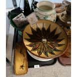 A Layham Pottery bowl, assorted other pottery etc Condition Report: Not available for this lot