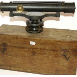 A cased theodolite by Elliott Brothers, London etc (2) Condition Report: Available upon request