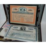 A collection of various Railroad shares, various police patches etc Condition Report: Available upon