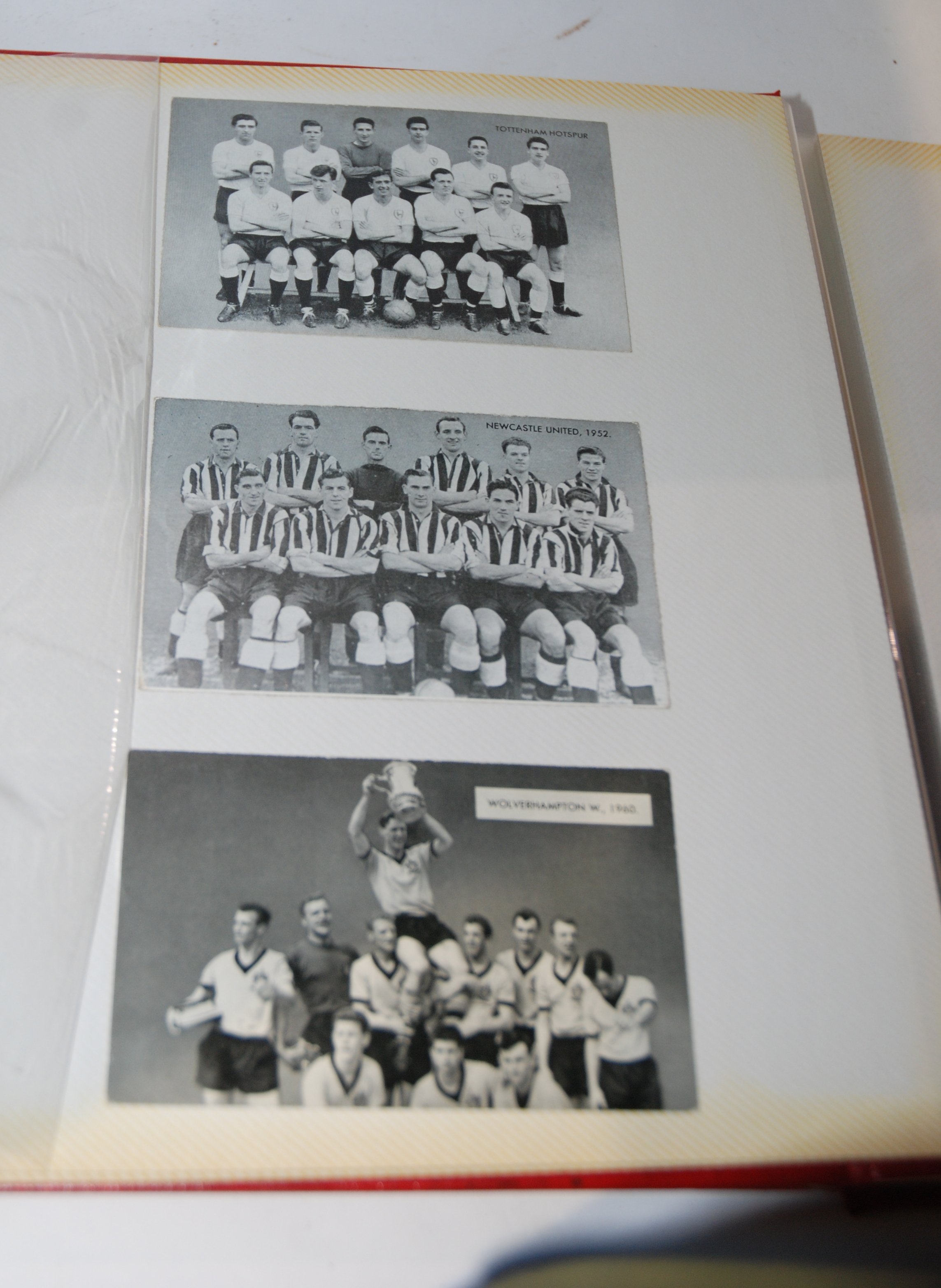 An album of various cards and postcards including Cup Tie Stars, Famous Teams in Football History, - Image 2 of 5