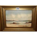 P MACGREGOR WILSON RSW Coastal landscape and another, signed, 21 x 31cm (2) Condition Report: