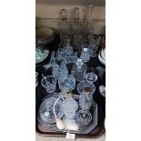 Assorted cut glass and crystal Condition Report: Not available for this lot
