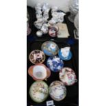 A collection of Royal Worcester jugs and assorted cabinet cups and saucers Condition Report: