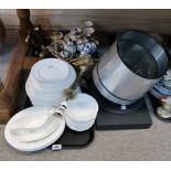 Wedgwood Colosseum tablewares, table lamps, ornaments etc Condition Report: Not available for this