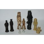 A collection of various chess sets and two boards Condition Report: Available upon request