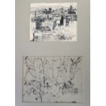 TOM H SHANKS RSW RGI PAI various works, unframed, watercolour, pencil and ink (A lot) Condition