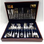 A Viners silver plated cutlery set, setting for eight Condition Report: Available upon request