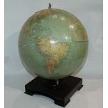 A Phillips Standard globe on Bakelite stand, 45cm high (def) Condition Report: Available upon