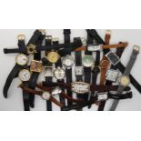A Benini wooden cased watch, Philippe Renault, and other continental fashion watches Condition