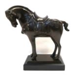 A bronze figure of a horse Condition Report: Available upon request