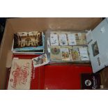 A large collection of various cigarette cards Condition Report: Available upon request