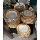A selection of Bisto Oriental Ivory tableware Condition Report: Not available for this lot