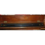 A large cased roller rule by Adie & Son, Edinburgh, 60cm wide Condition Report: Available upon