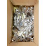 A box of loose cutlery Condition Report: Available upon request