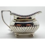 A silver cream jug, rubbed marks, 181gms Condition Report: Available upon request