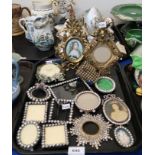 A collection of paste set frames Condition Report: Available upon request