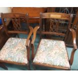 A pair of carvers and a hall table (3) Condition Report: Available upon request