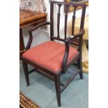 A 19th Century mahogany armchair Condition Report: Available upon request