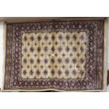 A light ground Bokhara rug, 115cm x 165cm Condition Report: Available upon request