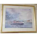 A Ron Wilson 202/500 signed print "Waverley steaming home" Condition Report: Available upon request