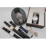 A gents Citizen Eco Drive watch, together with a Mondiane watch both in original boxes and other