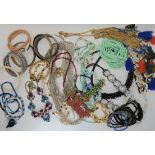 A bracelet by Juicy Couture, beads and other items Condition Report: Not available for this lot