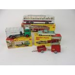 A Dinky 448 Chevrolet Pick-Up and Trailers, Dinky Supertoys 952 Vega Major Luxury Coach and Dinky