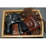 A collection of various cameras and accessories Condition Report: Available upon request