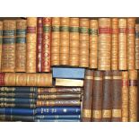 A collection of various books with decorative bindings in two boxes` etc Condition Report: Available