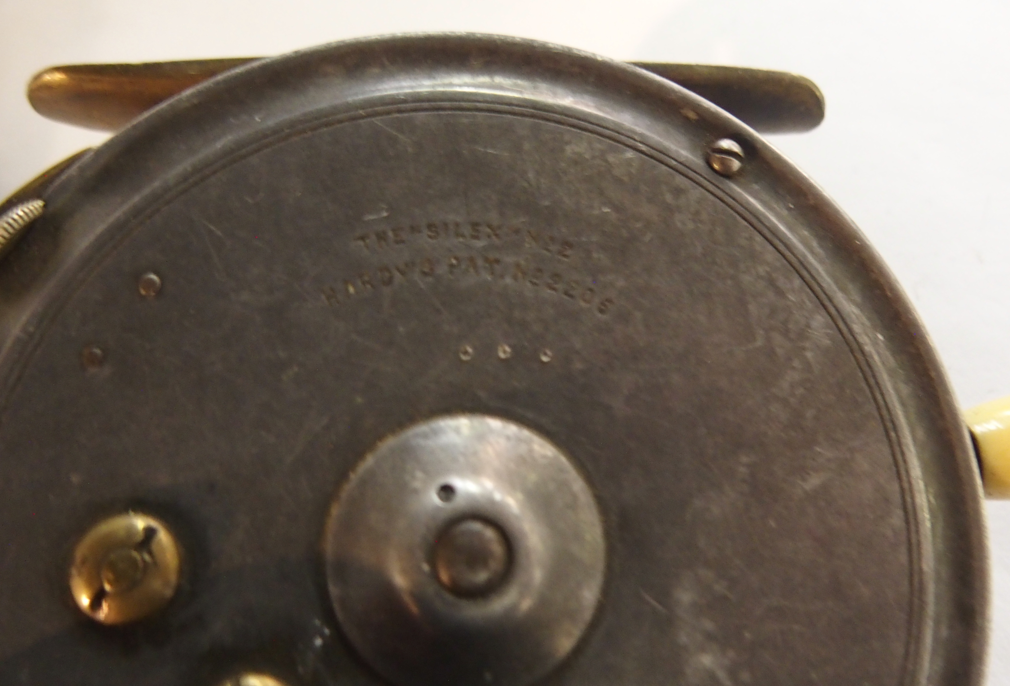 A Hardy Silex No.2 reel, 4. 1/4in, a Hardy Sunbeam, fly reel, 3.1/2in and two other reels (4) - Image 4 of 6