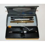 Cased Parker pen, cased Cross pen etc Condition Report: Available upon request