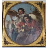 SIGNED JOHN PHILIP Continental musicians, signed, oil on canvas, dated, 1861, 55 x 45cm Condition