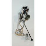 A chrome Chiron lamp Condition Report: Available upon request
