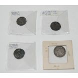A lot comprising three silver groats - Alexander III circa 1249, Edward I circa 1280, Edward II