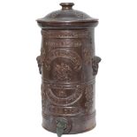 Victorian water dispenser MARKED PATENT MOULDED CARBON - WATER FILTER - F.H ATKINS & CO - 62 FLEET