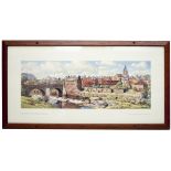 Carriage Print EAST LINTON, EAST LOTHIAN, SCOTLAND by John E Aitken from the LNER Post-War Series,