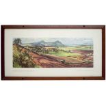 Carriage Print LOMOND HILLS FROM TARVIT, NR CUPAR, FIFE by James McIntosh Patrick from the