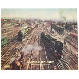 Poster BR(S) CLAPHAM JUNCTION by Terence Cuneo. Quad Royal 40in x 50in. In very good condition,