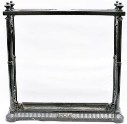 Great Western Railway cast iron UMBRELLA STAND cast with GWR initials at the bottom and complete