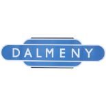 Totem BR(SC) HF DALMENY from the former North British Railway station between Haymarket and
