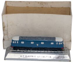 Official presentation model paperweight of a British Railways AC Electric Locomotive. In very good