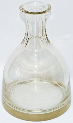 GWR Wine Carafe GWR cut glass Wine Carafe, acid etched to the front with the short lived GWR Diamond