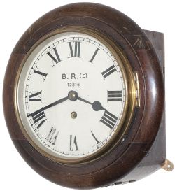 BR(E) 8in 12816 ex King's Cross British Railways Eastern Region 8 inch mahogany cased fusee