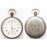 GWR Chronograph 5118 Great Western Railway chronograph. With a Swiss made chronograph movement and